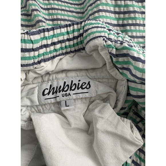 Chubbies Seersucker Striped Shorts Casual Everyday Size L - Picture 5 of 5